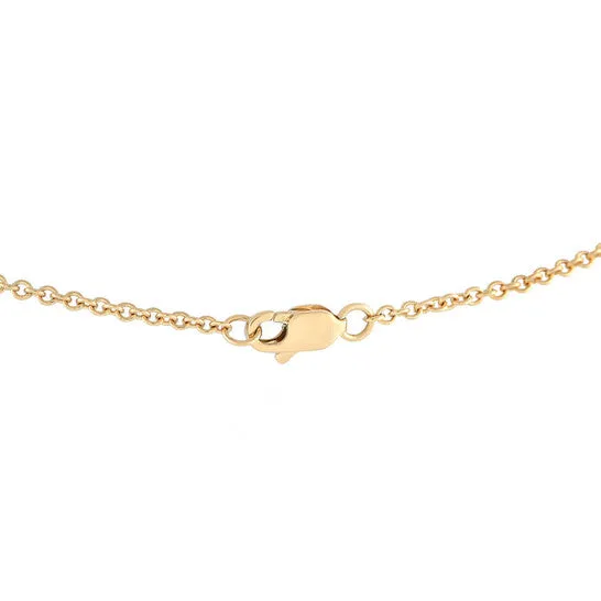 JMS always Necklaces Original LB Exclusive 18K Yellow Gold 070ct Sliding Diamond Necklace