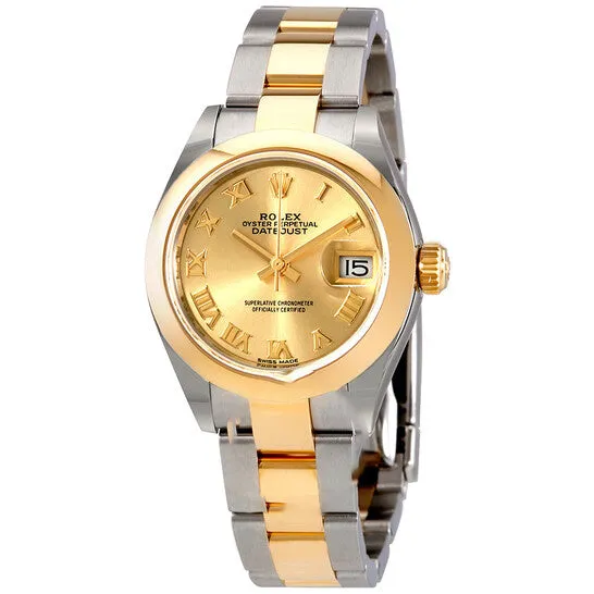 PreStyled Sets JMS always Original Rolex Lady Datejust 28 Steel and 18K Yellow Gold Watch 279163CRO PreStyled Sets JMS always Original Rolex Lady Datejust 28 Steel and 18K Yellow Gold Watch 279163CRO