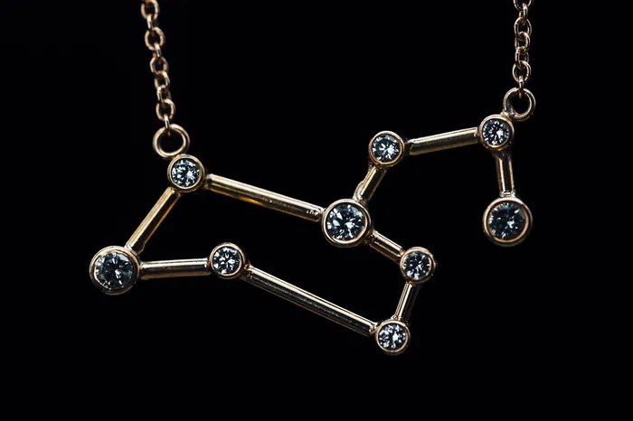 PreStyled Sets Art FX fine jewelry 14k Yellow Gold Leo Constellation Pendant PreStyled Sets Art FX fine jewelry 14k Yellow Gold Leo Constellation Pendant