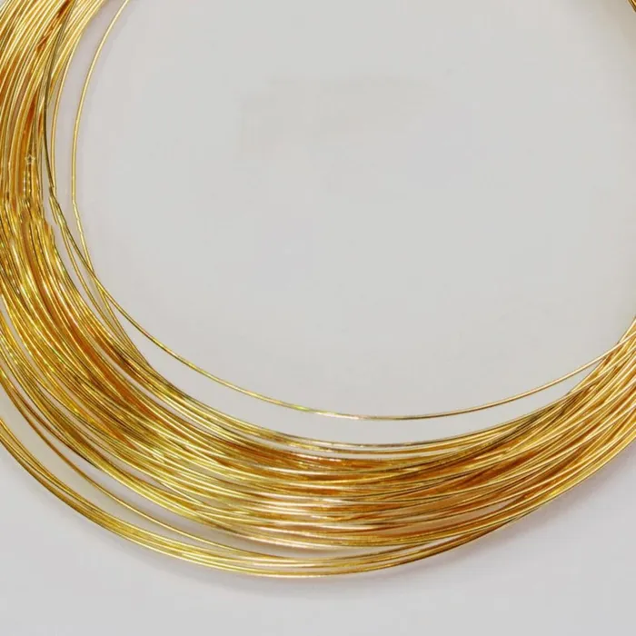 Jalvi Co PreStyled Sets 28 gauge 18k Solid gold Half Hard Round Wire 1 foot Jewelry Making Essential Jalvi Co PreStyled Sets 28 gauge 18k Solid gold Half Hard Round Wire 1 foot Jewelry Making Essential