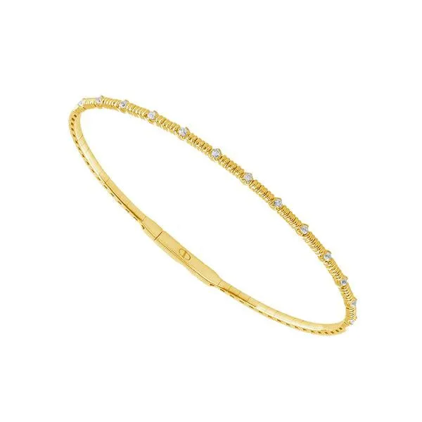 PreStyled Sets Elisa Ilana Diamond Bangle 02 CTW 14k Gold