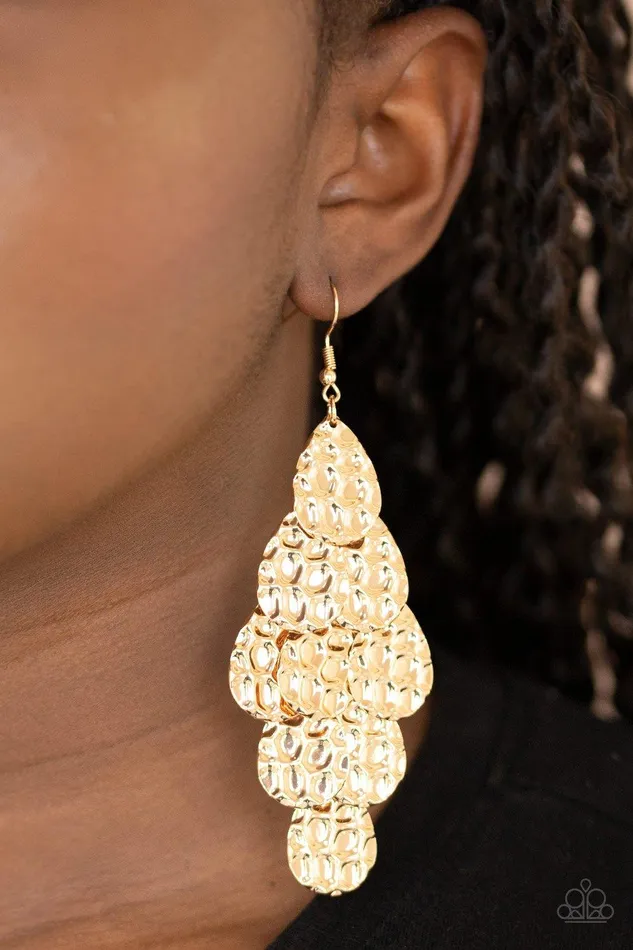 Earrings Instant Incandescence Gold Earrings Jewelry by Bretta Paparazzi Accessories Earrings Instant Incandescence Gold Earrings Jewelry by Bretta Paparazzi Accessories