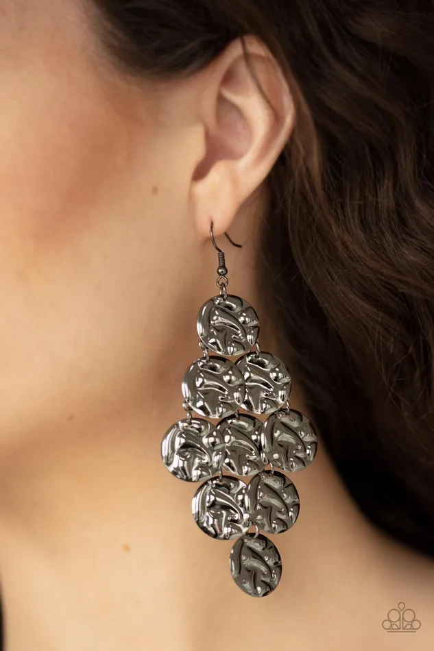 Earrings Paparazzi Accessories Metro Trend Black Earrings Jewelry by Bretta