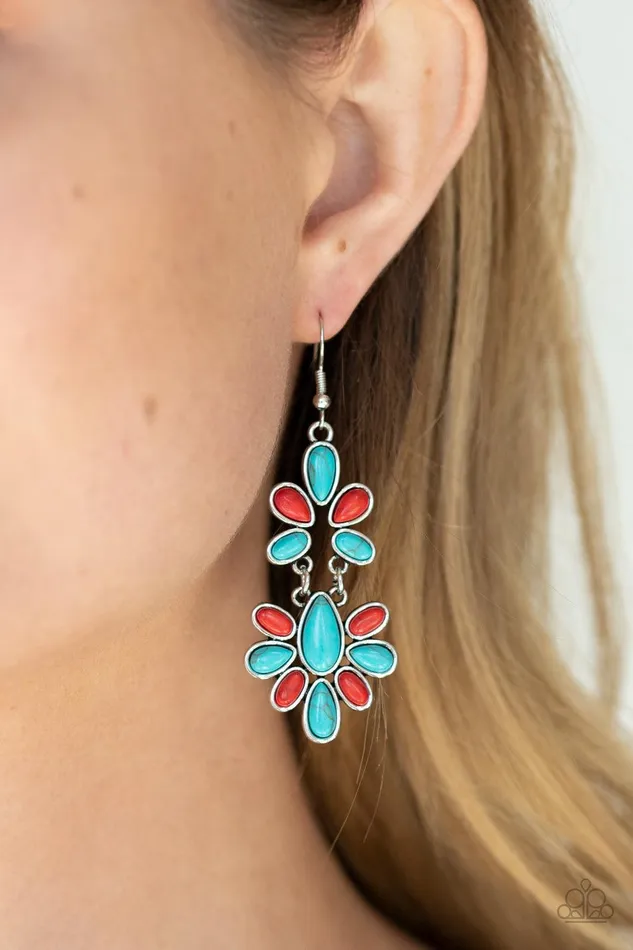 Paparazzi Accessories Earrings Cactus Cruise Multi Earrings Jewelry by Bretta