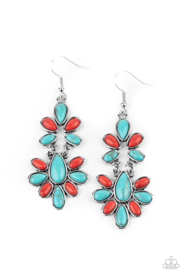 Paparazzi Accessories Earrings Cactus Cruise Multi Earrings Jewelry by Bretta