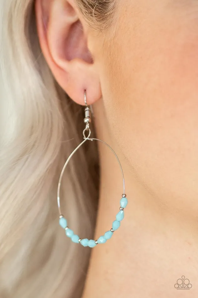 Paparazzi Accessories Earrings Prize Winning Sparkle Blue Earrings Jewelry by Bretta Paparazzi Accessories Earrings Prize Winning Sparkle Blue Earrings Jewelry by Bretta
