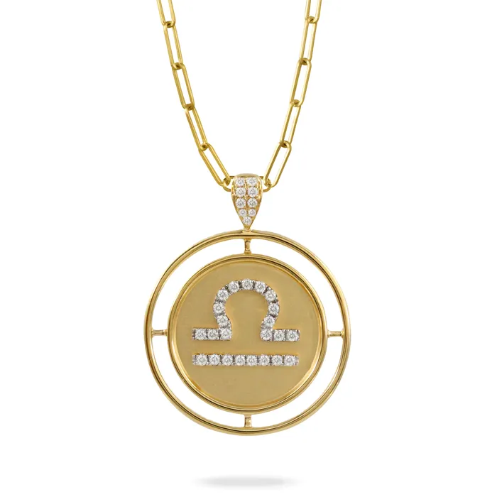 PreStyled Sets Doves Doron Paloma Doves Doron Paloma Gold Diamond Libra Zodiac Pendant PreStyled Sets Doves Doron Paloma Doves Doron Paloma Gold Diamond Libra Zodiac Pendant
