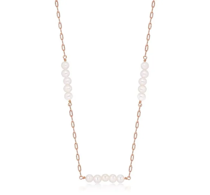 Ariel Chain Pearl Choker acemijewelry Necklaces