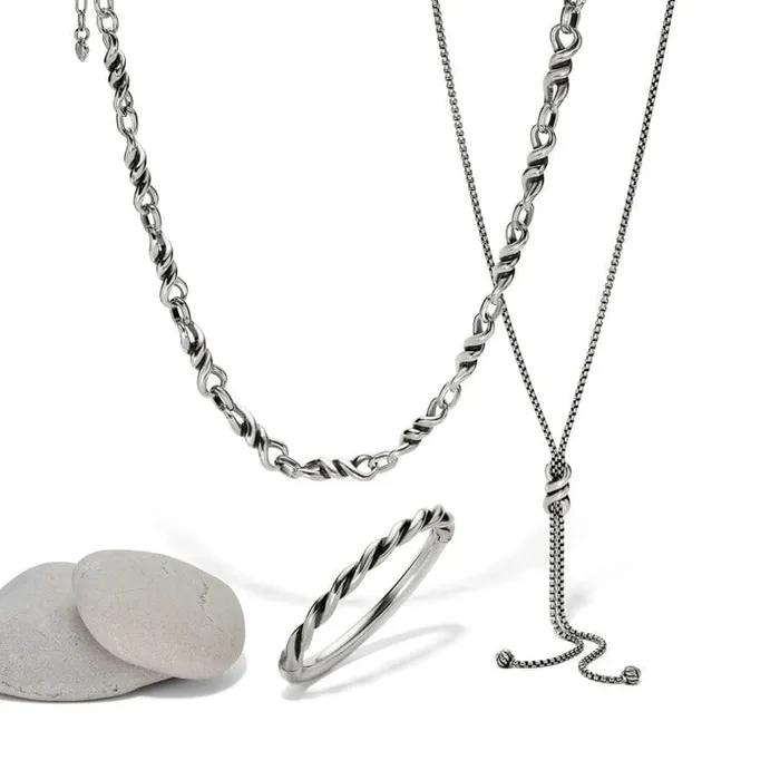 Necklaces Interlok Twist Collar Necklace Brighton