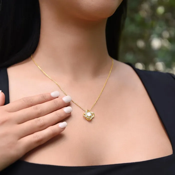 Necklaces ShineOn Fulfillment Best Gift For Your Soulmate Pendant Necklace Sentimental and Romantic Christmas Gift Valentines Day Birthday or Anniversary Present