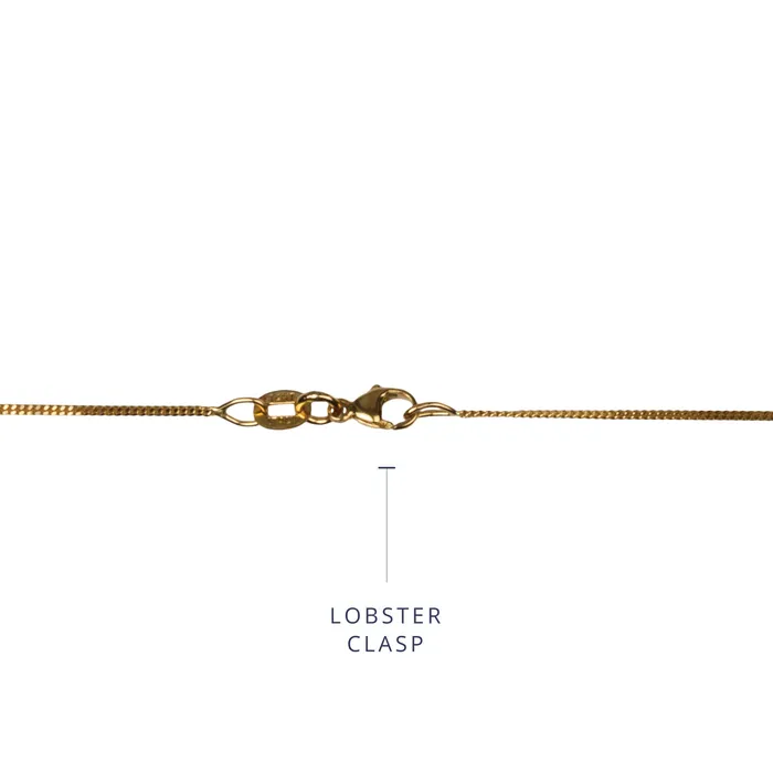 Teal Montana Sapphire Small Aurora Necklace in Yellow Gold Corey Egan Necklaces